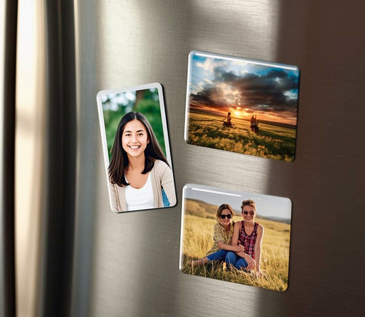 3 2.5x3.5 Photo Magnets