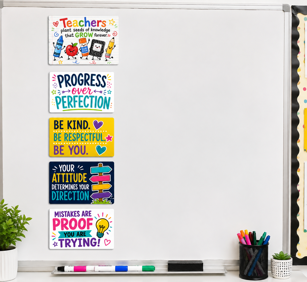 Teacher Whiteboard Magnet Set