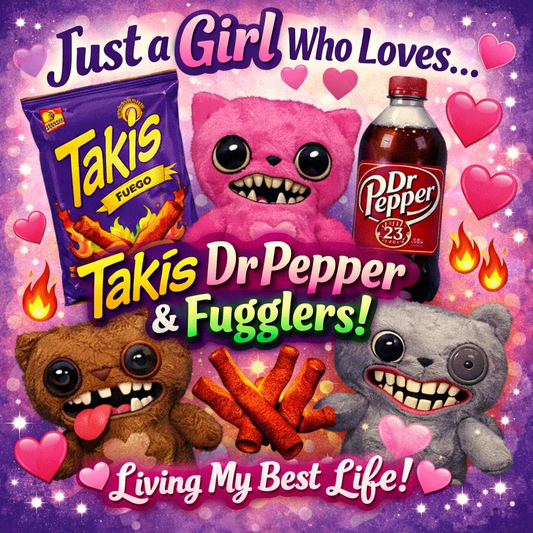 Taki and Dr.Pepper Magnet